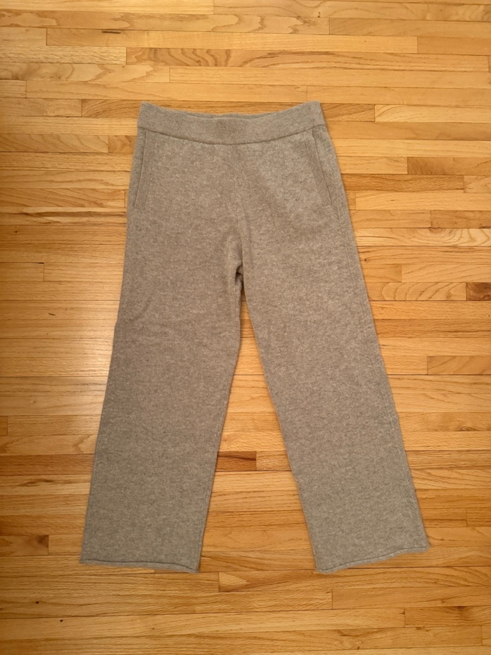POLO RALPH LAUREN WASHABLE 100% CASHMERE KNIT Pull-On Pants - Size Small